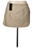 BY.DYLN Solid Tan Casual Skirt Size L - photo 1