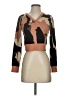 misook Camo Brown Pullover Sweater Size XXS - photo 1
