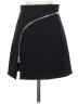 Alexander Wang Solid Black Casual Skirt Size 2 - photo 1