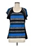 Vintage Suzie Blue Short Sleeve Top Size M - photo 1