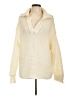Sugarfox 100% Polyester Ivory Pullover Sweater Size L - photo 1