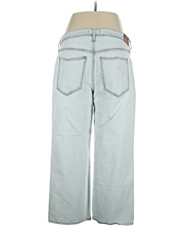 Madewell The Plus Perfect Vintage Wide-Leg Crop Jean in Edmunds Wash (view 2)