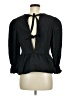 Divided by H&M 100% Polyamide Black Long Sleeve Blouse Size M - photo 2