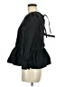 Divided by H&M 100% Polyamide Black Long Sleeve Blouse Size M - photo 5