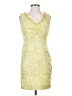 Etcetera 100% Polyester Yellow Cocktail Dress Size 0 - photo 1