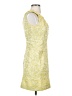 Etcetera 100% Polyester Yellow Cocktail Dress Size 0 - photo 4