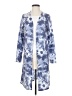 Pink Lily Blue Kimono Size S - photo 1