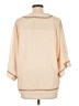 Dress Forum 100% Polyester Tan Kimono Size L - photo 2