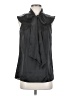 Walter 100% Polyester Black Sleeveless Blouse Size 2 - photo 1
