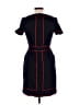 Boden Tweed Black Blue Cocktail Dress Size 10 - photo 2