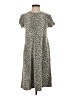 J. McLaughlin Animal Print Gray Casual Dress Size XS - photo 1