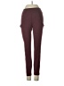 Lululemon Athletica Solid Burgundy Active Pants Size 4 - photo 1