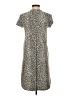 J. McLaughlin Animal Print Gray Casual Dress Size XS - photo 2