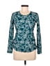 Modli Teal Long Sleeve Top Size M - photo 1