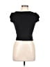 ForeFair Black Short Sleeve Top Size M - photo 1