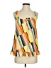 CAbi 100% Polyester Yellow Sleeveless Blouse Size XS - photo 1