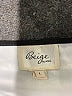 Beige by ECI 100% Nylon Silver Short Sleeve Blouse Size L - photo 7