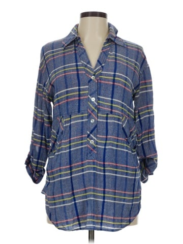 Tracy Reese 3/4 Sleeve Button-Down Shirt (view 1)