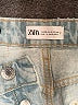 Zara Hearts Blue Jeans Size 4 - photo 7
