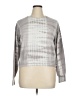 Unbranded Metallic Silver Pullover Sweater Size XL (estimated) - photo 1