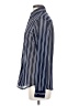 MICHAEL Michael Kors 100% Polyester Stripes Blue Long Sleeve Blouse Size XS - photo 5