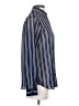 MICHAEL Michael Kors 100% Polyester Stripes Blue Long Sleeve Blouse Size XS - photo 4