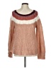 Lola 100% Acrylic Color Block Pink Pullover Sweater Size L - photo 1