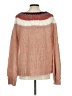 Lola 100% Acrylic Color Block Pink Pullover Sweater Size L - photo 2