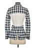 SJYP Checkered-gingham Blue Jacket Size XS - photo 2