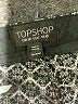 Topshop Print Black Casual Pants Size 6 - photo 7