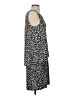 Chico's Animal Print Black Cocktail Dress Size Sm (0) - photo 4