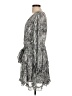 Hyfve 100% Polyester Paisley Silver Cocktail Dress Size L - photo 5