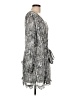Hyfve 100% Polyester Paisley Silver Cocktail Dress Size L - photo 4