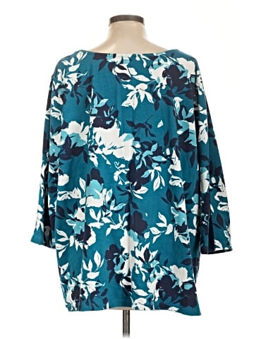 Jessica London 3/4 Sleeve Blouse (view 2)