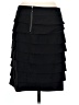 Alfani Solid Black Casual Skirt Size 10 (petite) - photo 2