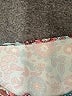 Unbranded 100% Polyester Paisley Orange Short Sleeve Blouse Size XL (estimated) - photo 7