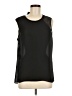 Tahari 100% Polyester Black Sleeveless Blouse Size M - photo 1