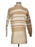 Veda Stripes Tan Turtleneck Sweater Size S - photo 1