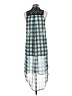 Unbranded Plaid Teal Casual Dress Size L (estimated) - photo 2