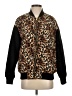 Forever 21 Animal Print Brown Jacket Size S - photo 1
