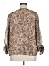 Vince Camuto 100% Polyester Paisley Brown 3/4 Sleeve Blouse Size 1X - photo 2