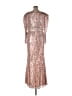 Mac Duggal 100% Polyester Silver Cocktail Dress Size 16 - photo 2