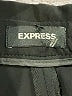 Express 100% Polyester Solid Black Casual Pants Size M - photo 7