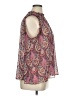 Gap Paisley Pink 3/4 Sleeve Blouse Size XL - photo 4