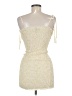 Shein 100% Polyester Yellow Cocktail Dress Size 6 - photo 2