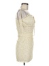Shein 100% Polyester Yellow Cocktail Dress Size 6 - photo 4