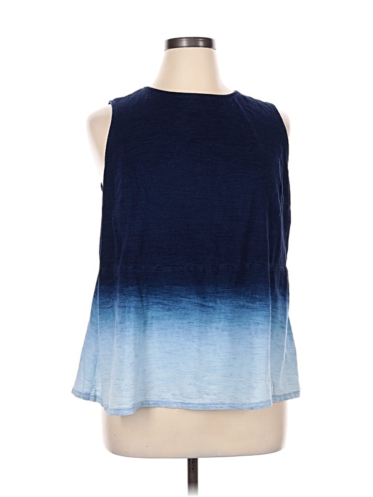Pre-owned Purejill Sleeveless T-shirt In Blue