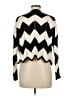 Assorted Brands 100% Acrylic Chevron-herringbone Black Pullover Sweater Size M - photo 2