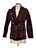 Shein 100% Polyester Plaid Red Blazer Size 4 - photo 1