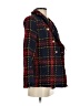 Shein 100% Polyester Plaid Red Blazer Size 4 - photo 4